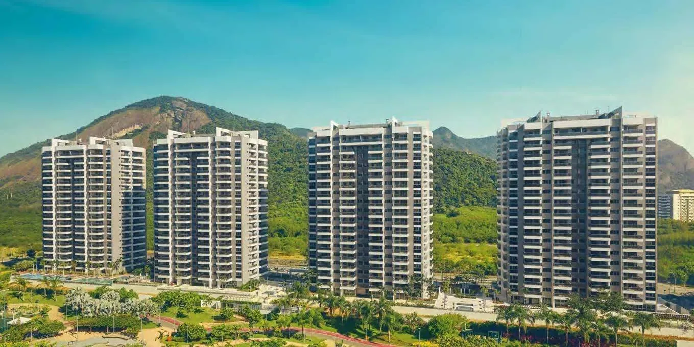 Astra Ilha Pura - Fachada do empreendimento na Barra da Tijuca