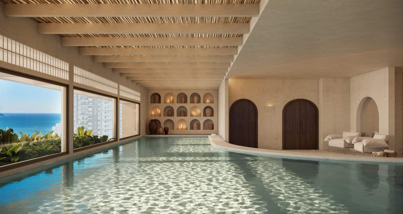 Kronos - Piscina spa do empreendimento na Barra da Tijuca